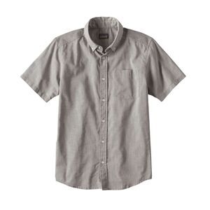 Patagonia Lightweight Bluffside Shirt Short Sleeve Brushed Khaki Tan Size Medium